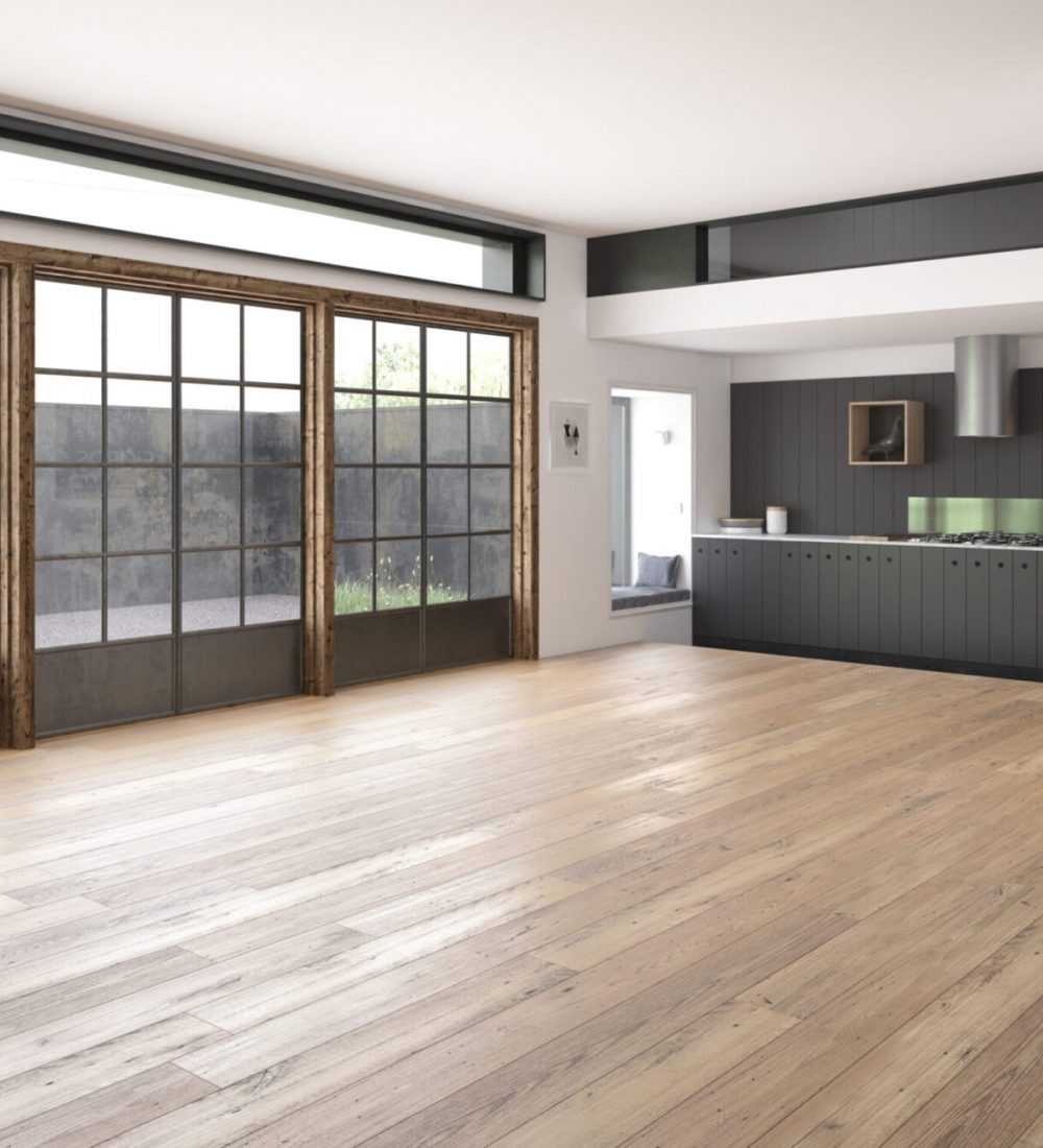 Interior empty room 3 D rendering